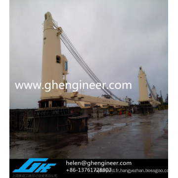 Grue marine pour pont / plate-forme offshore